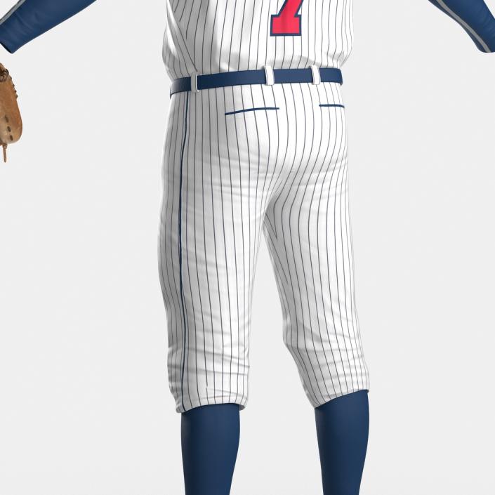 Baseball Player Outfit Generic 9 3D