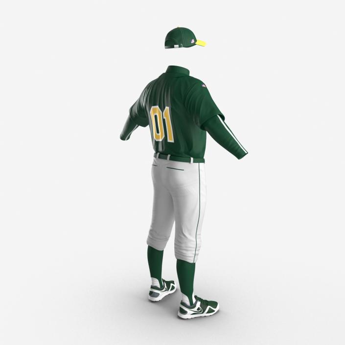 Baseball Player Outfit Generic 2 3D