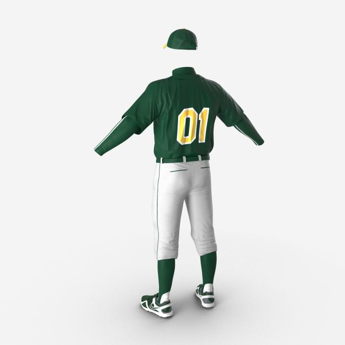 Baseball Player Outfit Generic 2 3D