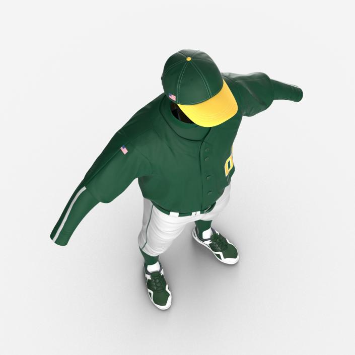 Baseball Player Outfit Generic 2 3D