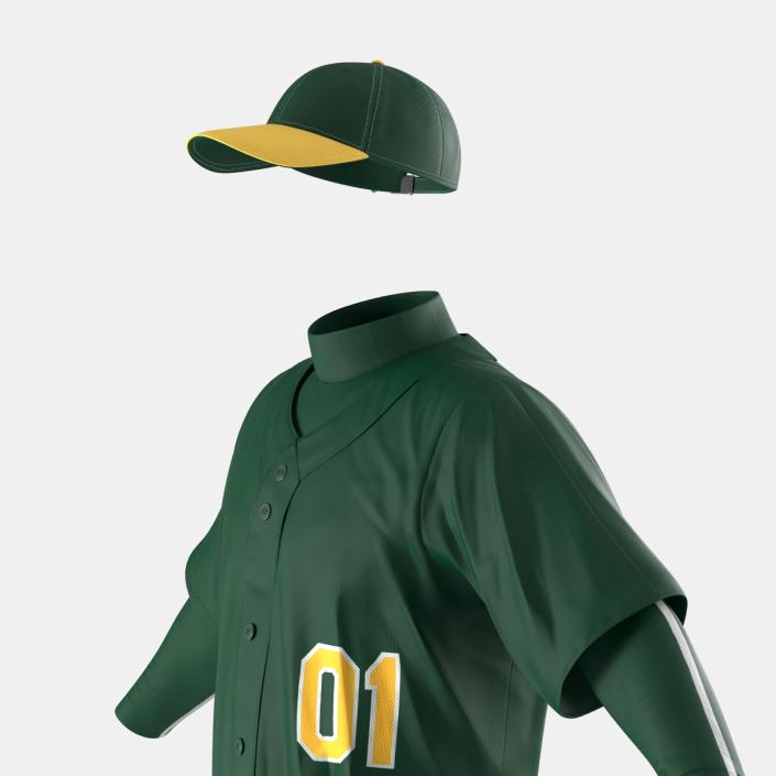 Baseball Player Outfit Generic 2 3D