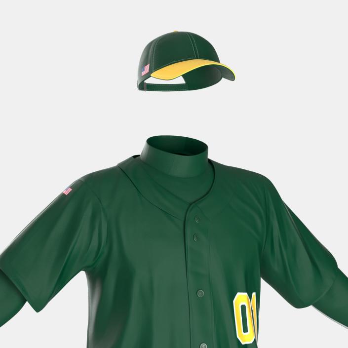 Baseball Player Outfit Generic 2 3D