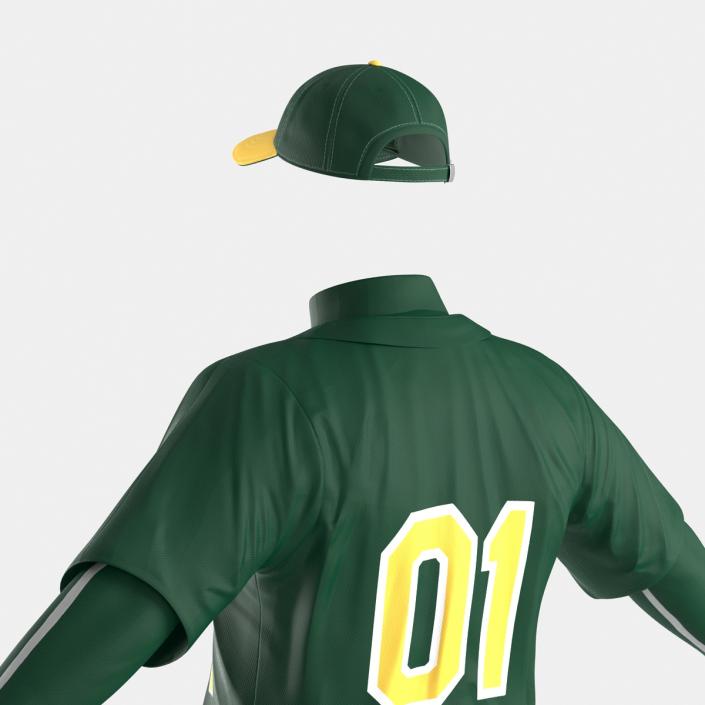 Baseball Player Outfit Generic 2 3D