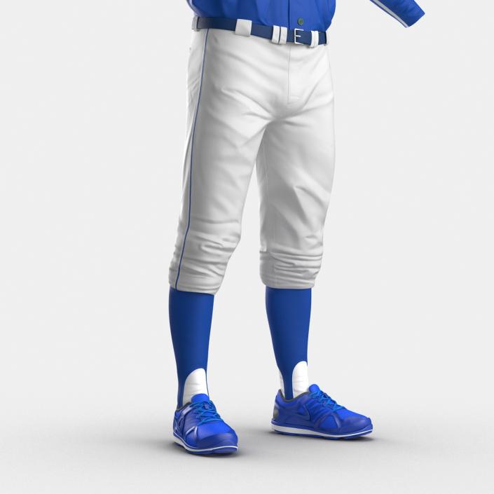 Baseball Player Outfit Generic 4 3D