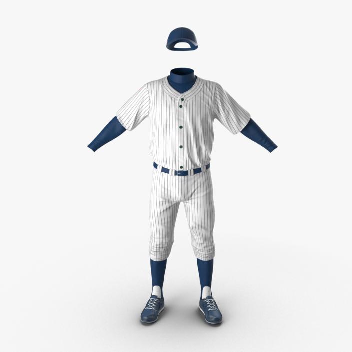 Baseball Player Outfit Generic 7 3D