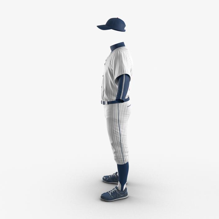 Baseball Player Outfit Generic 7 3D