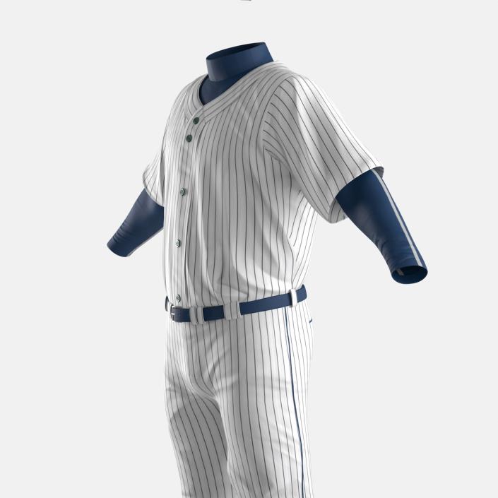 Baseball Player Outfit Generic 7 3D