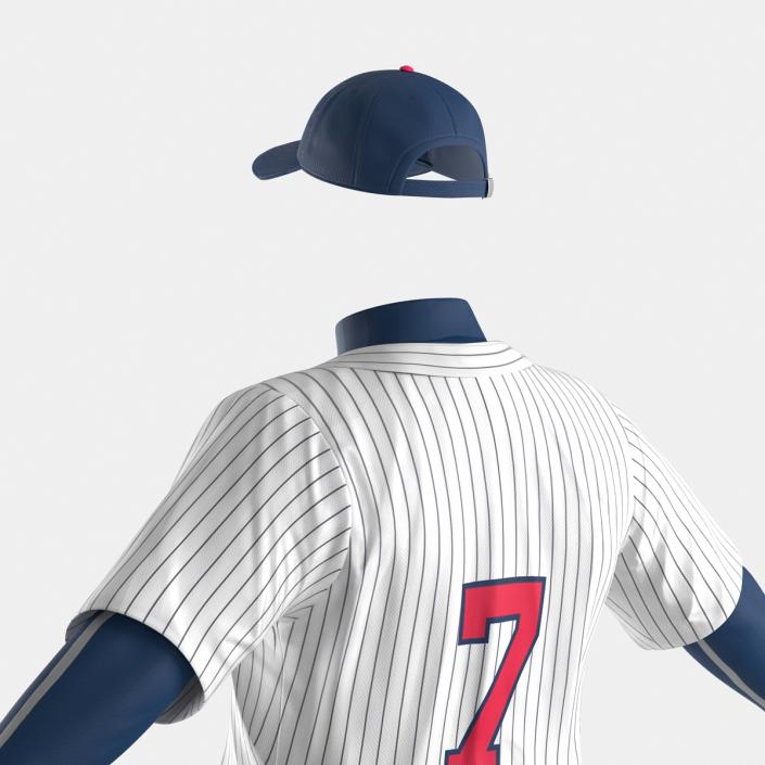 Baseball Player Outfit Generic 7 3D