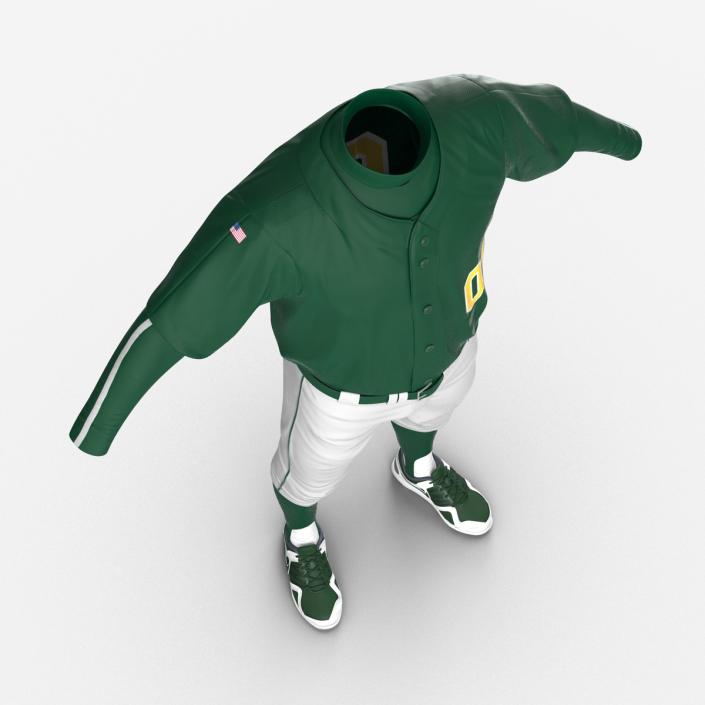 Baseball Player Outfit Generic 3 3D