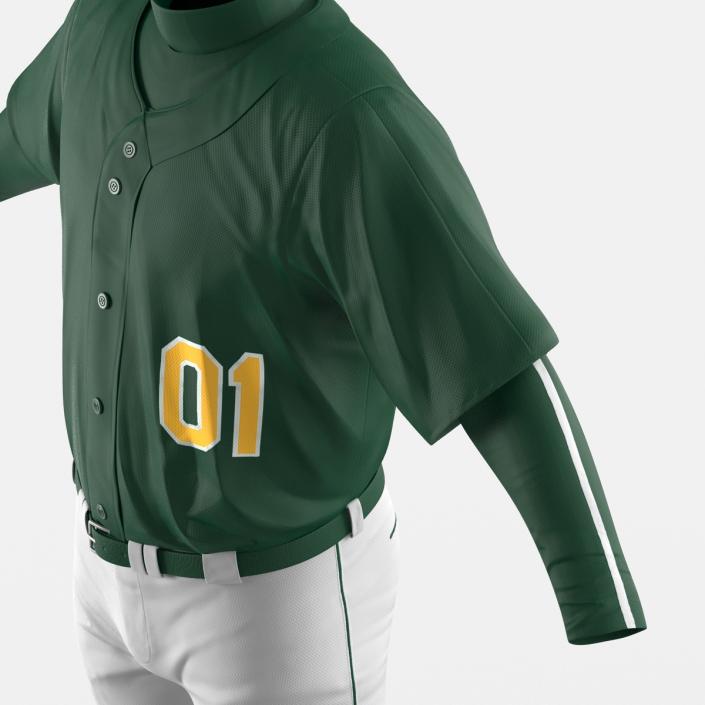 Baseball Player Outfit Generic 3 3D