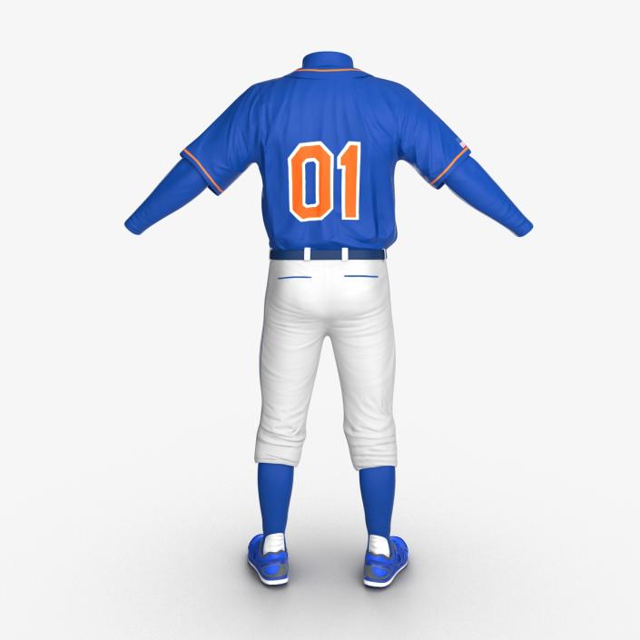 Baseball Player Outfit Generic 5 3D