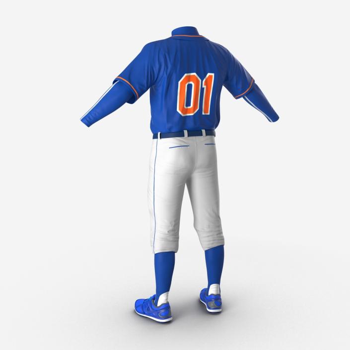 Baseball Player Outfit Generic 5 3D