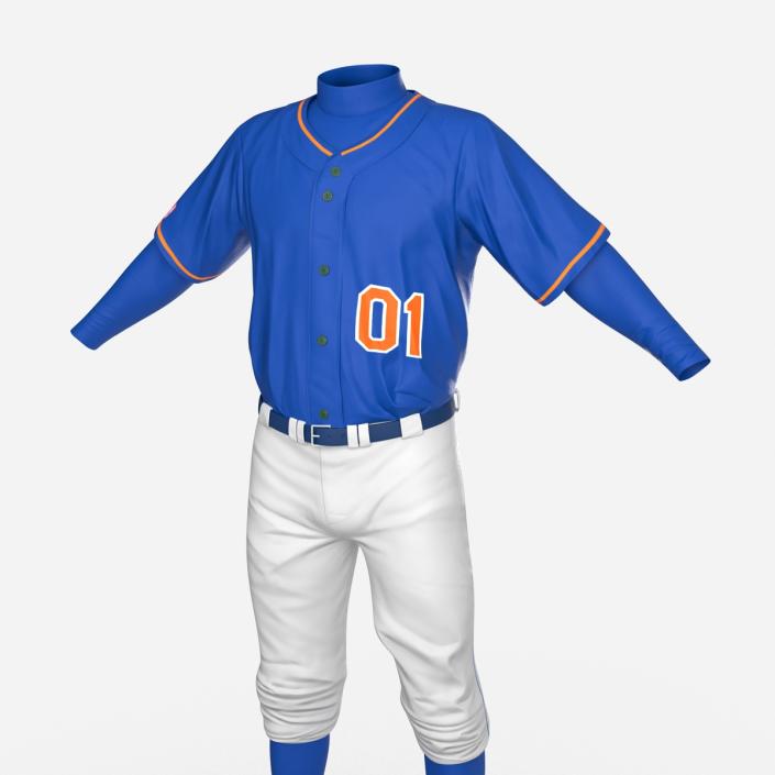 Baseball Player Outfit Generic 5 3D