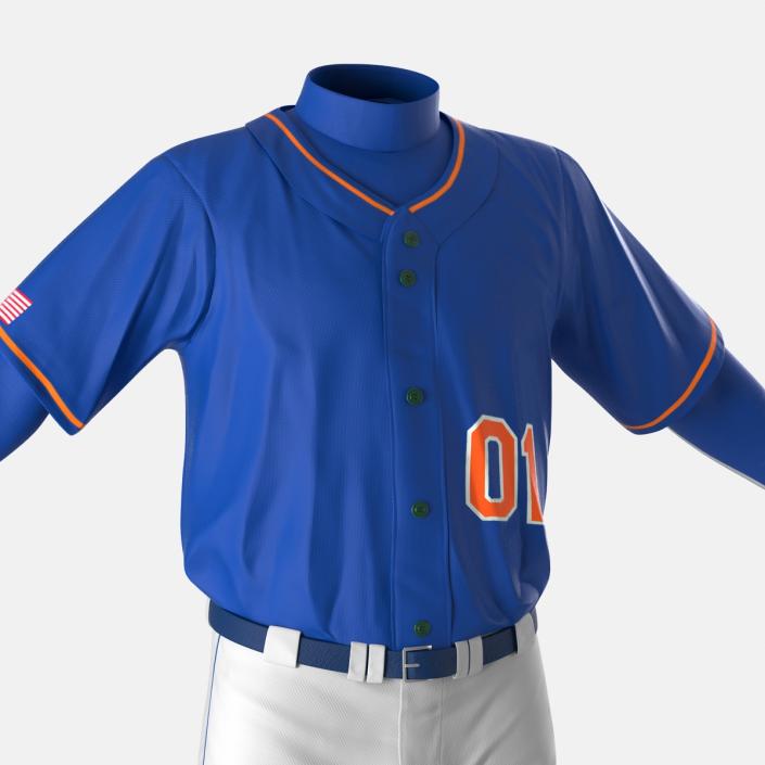 Baseball Player Outfit Generic 5 3D