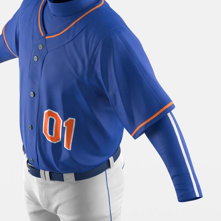 Baseball Player Outfit Generic 5 3D