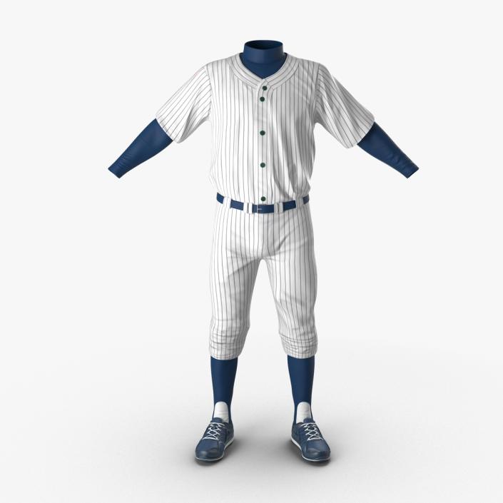 Baseball Player Outfit Generic 8 3D