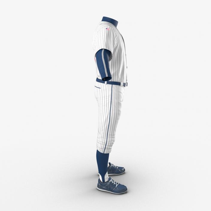 Baseball Player Outfit Generic 8 3D