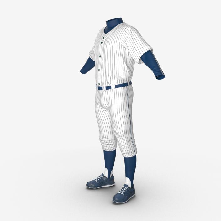 Baseball Player Outfit Generic 8 3D