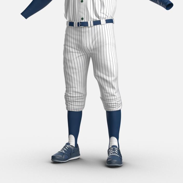 Baseball Player Outfit Generic 8 3D