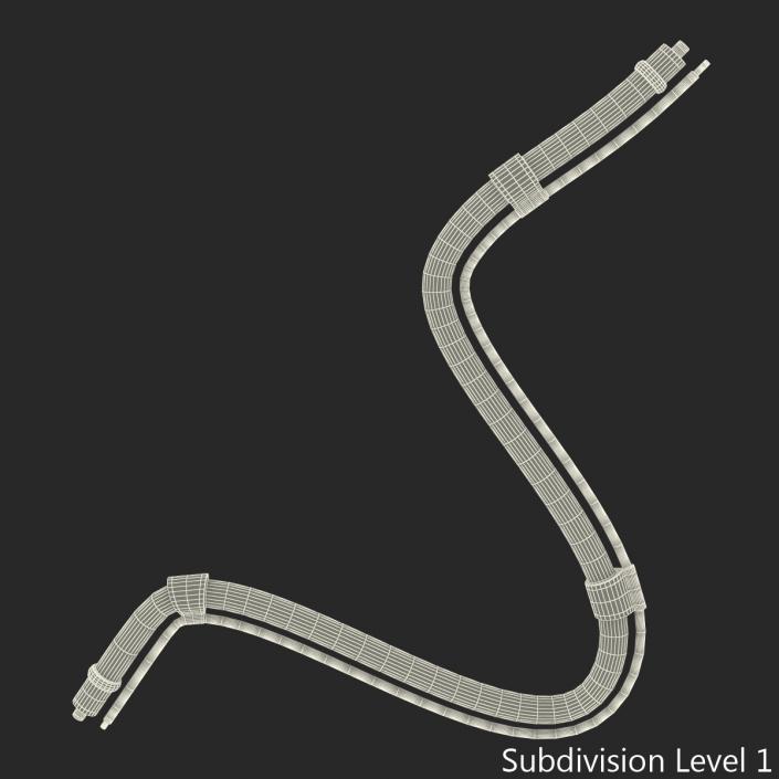 3D Industrial Cable 5 model