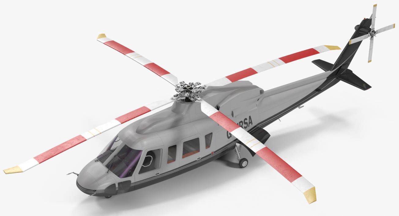 3D Utility Helicopter Sikorsky s76