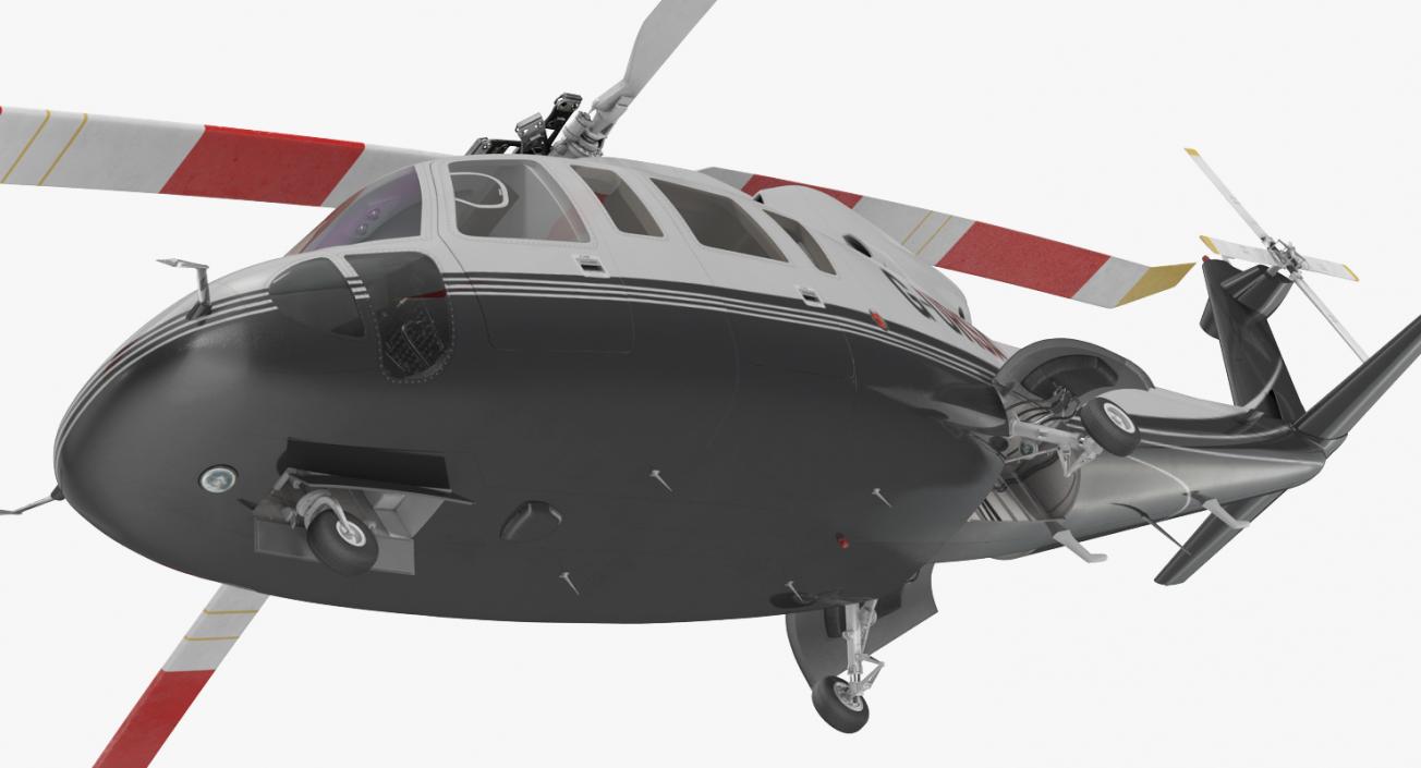 3D Utility Helicopter Sikorsky s76