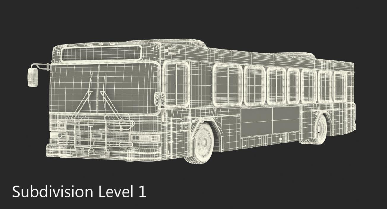 3D model Gillig Low Floor Bus