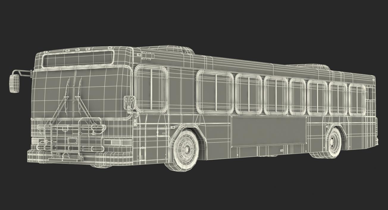 3D model Gillig Low Floor Bus