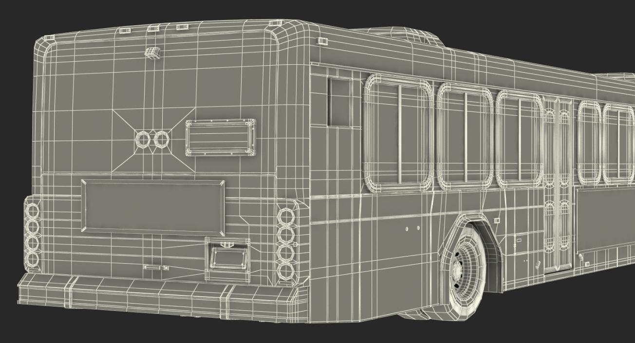 3D model Gillig Low Floor Bus