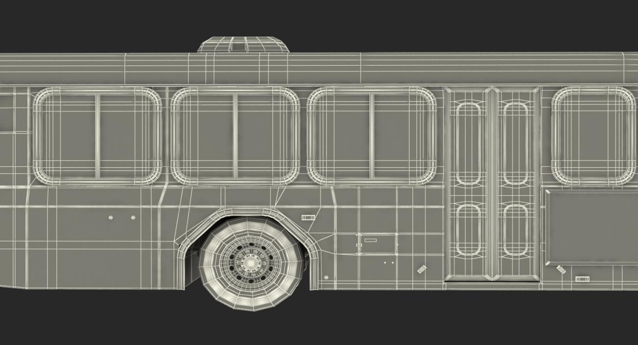 3D model Gillig Low Floor Bus