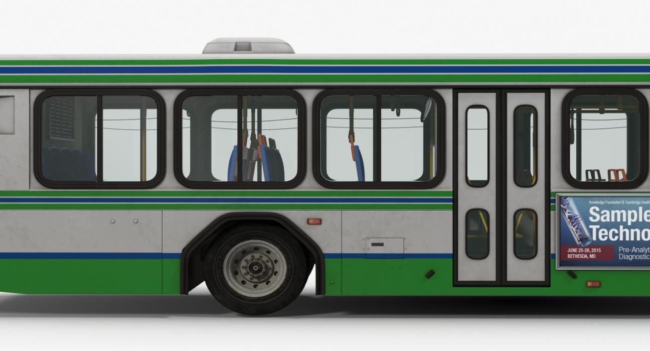 3D model Gillig Low Floor Advantage Bus