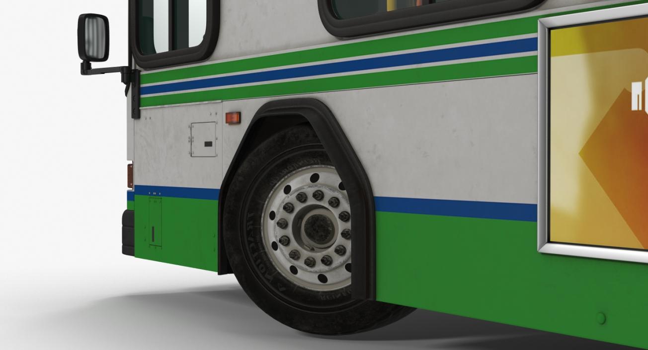 3D model Gillig Low Floor Advantage Bus