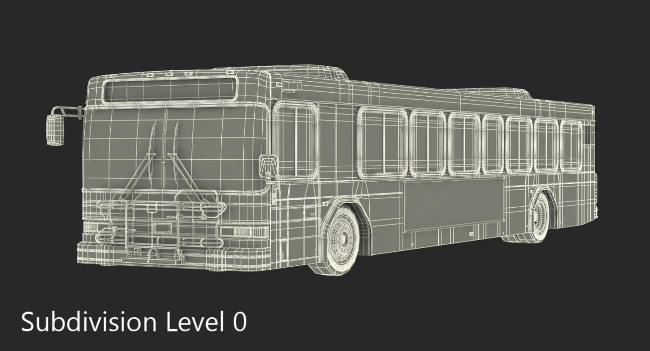 3D model Gillig Low Floor Advantage Bus