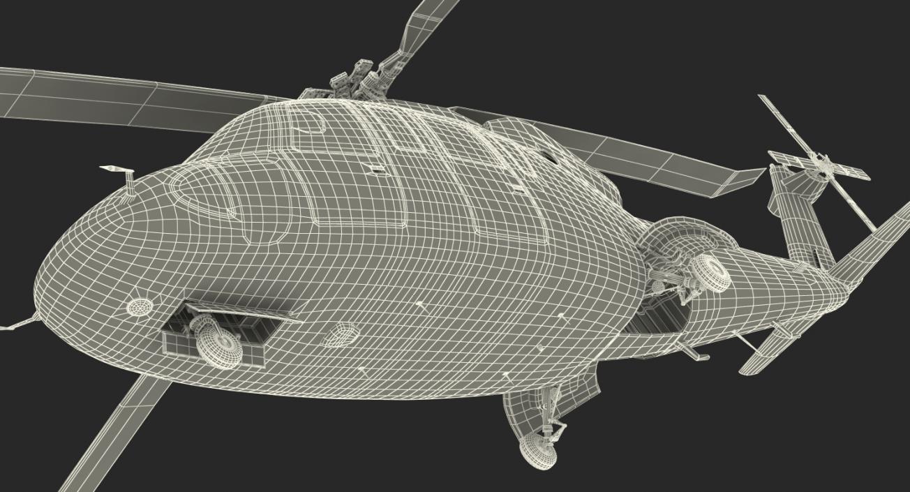 Sikorsky s76 Rigged 3D model