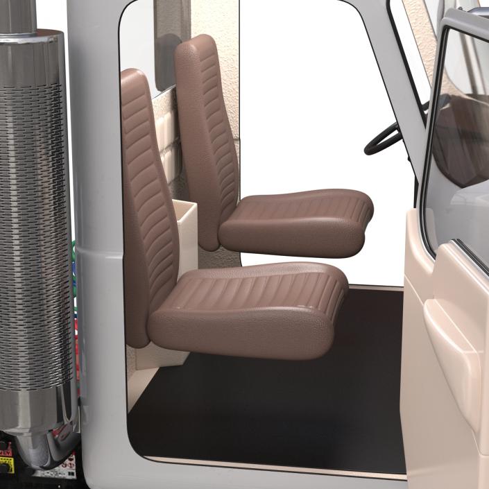 3D Truck Generic 2 Simple Interior