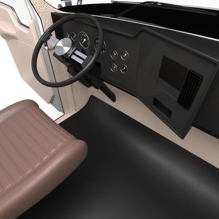 3D Truck Generic 2 Simple Interior