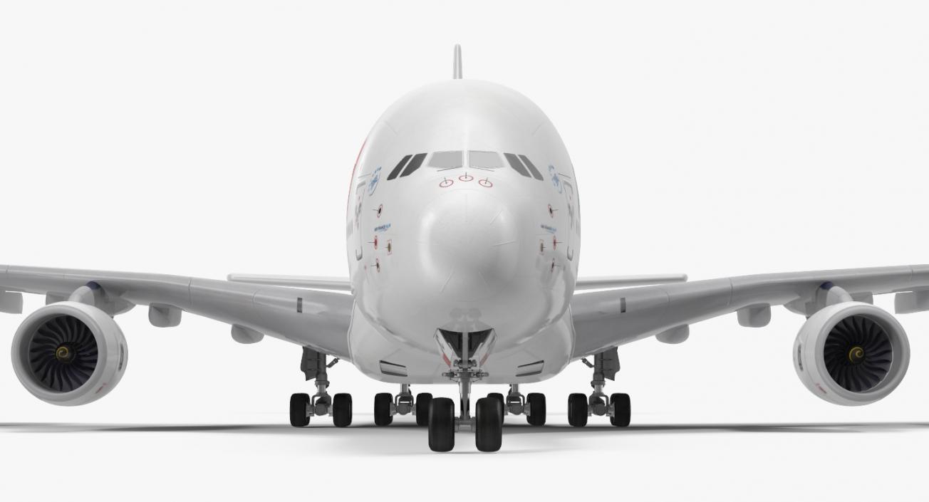 Airbus A380-1000 Air France 3D