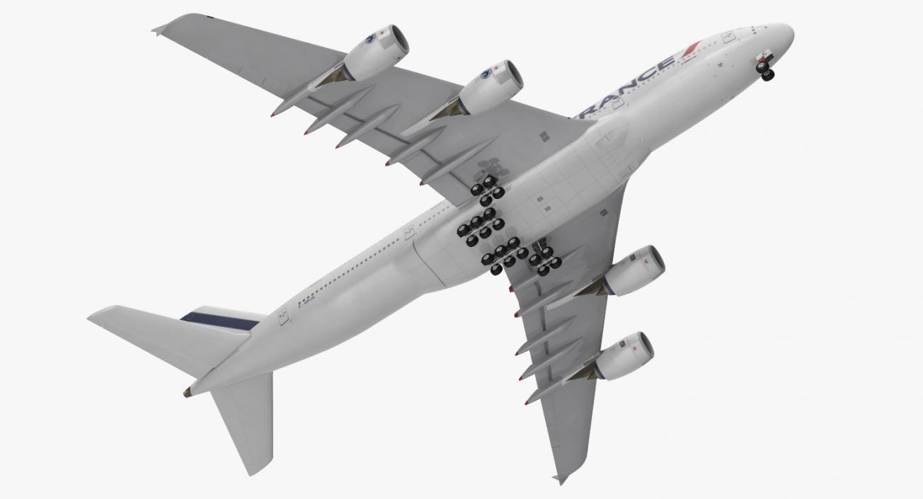 Airbus A380-1000 Air France 3D