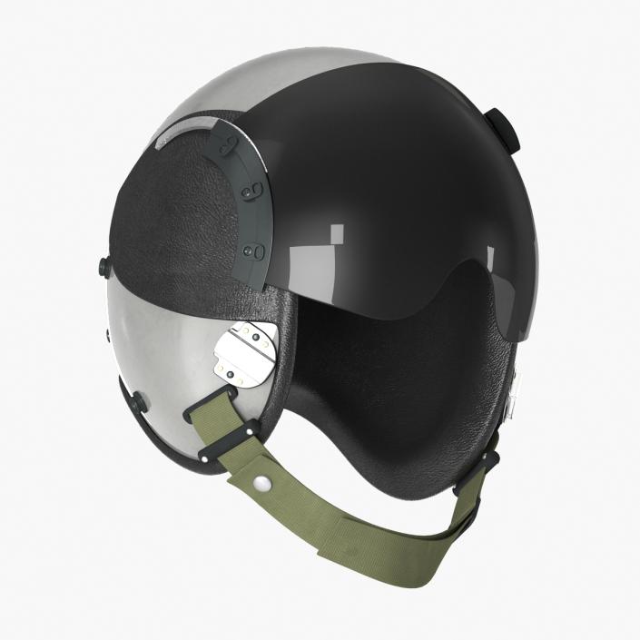 3D Military Pilot Helmet 2 model