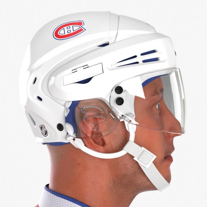 Hockey Player Montreal Canadiens 3D