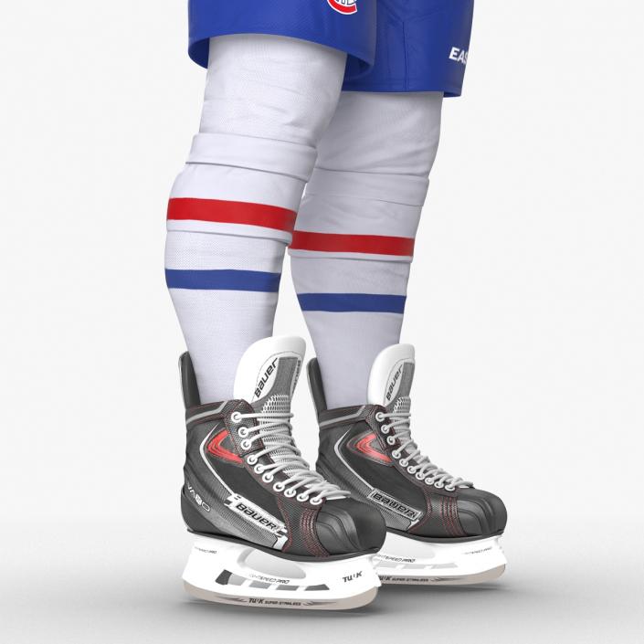 Hockey Player Montreal Canadiens 3D