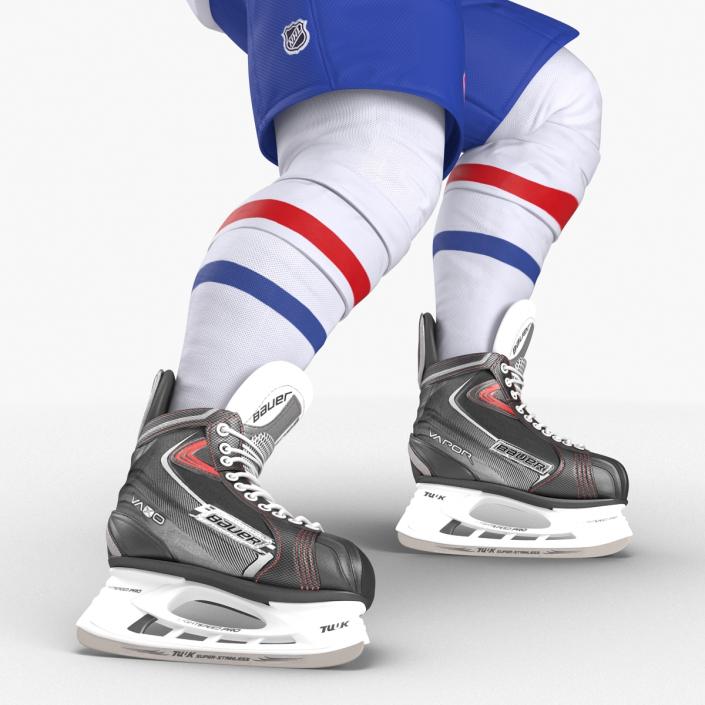 Hockey Player Montreal Canadiens Rigged 3D model