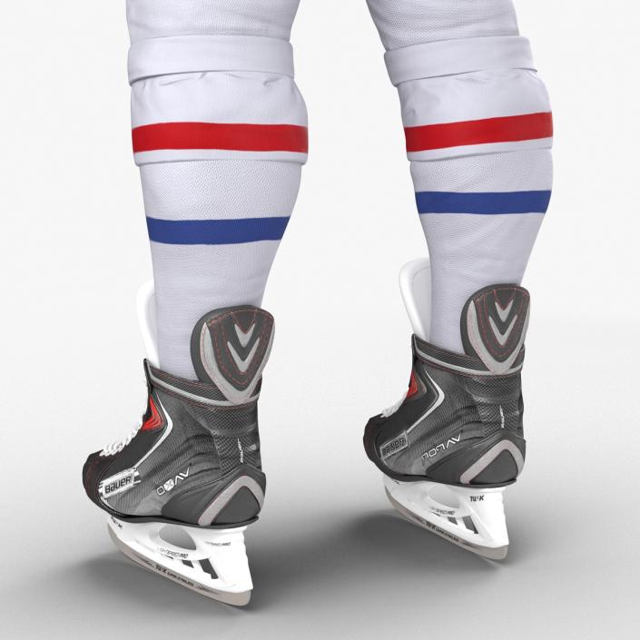 Hockey Player Montreal Canadiens Rigged 3D model