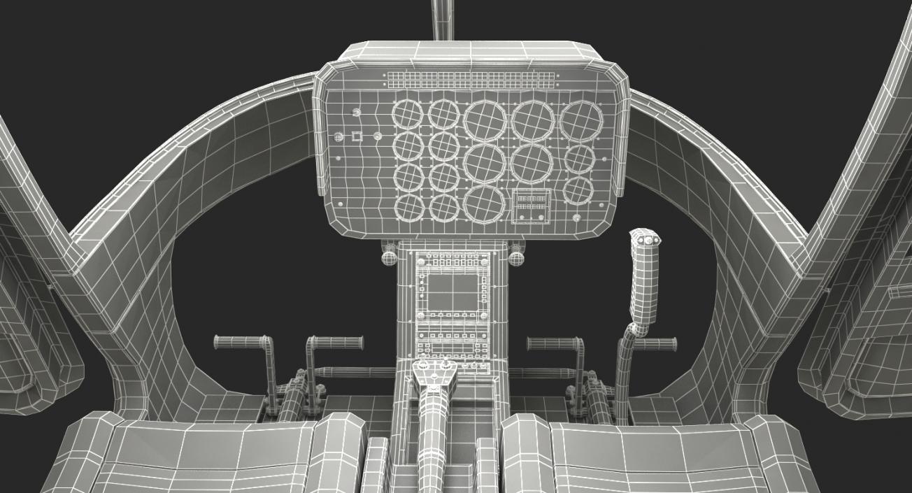 3D Bell 206 JetRanger model