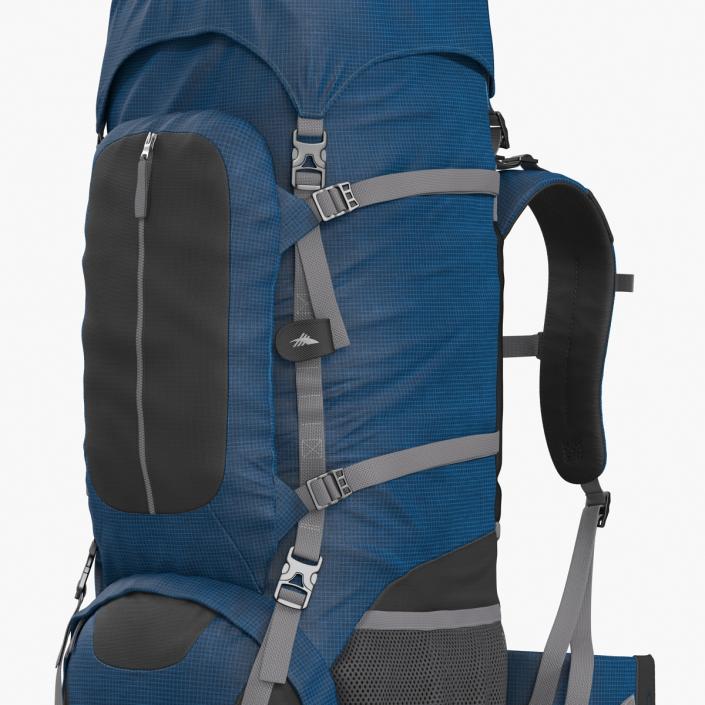 Large Camping Backpack 3D