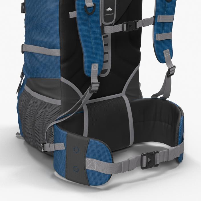 Large Camping Backpack 3D