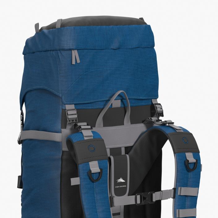 Large Camping Backpack 3D