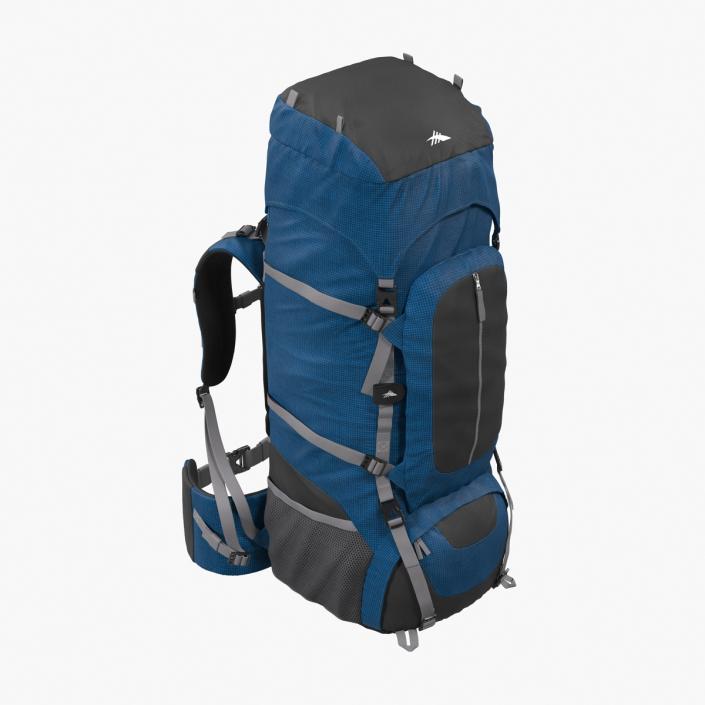 Large Camping Backpack 3D