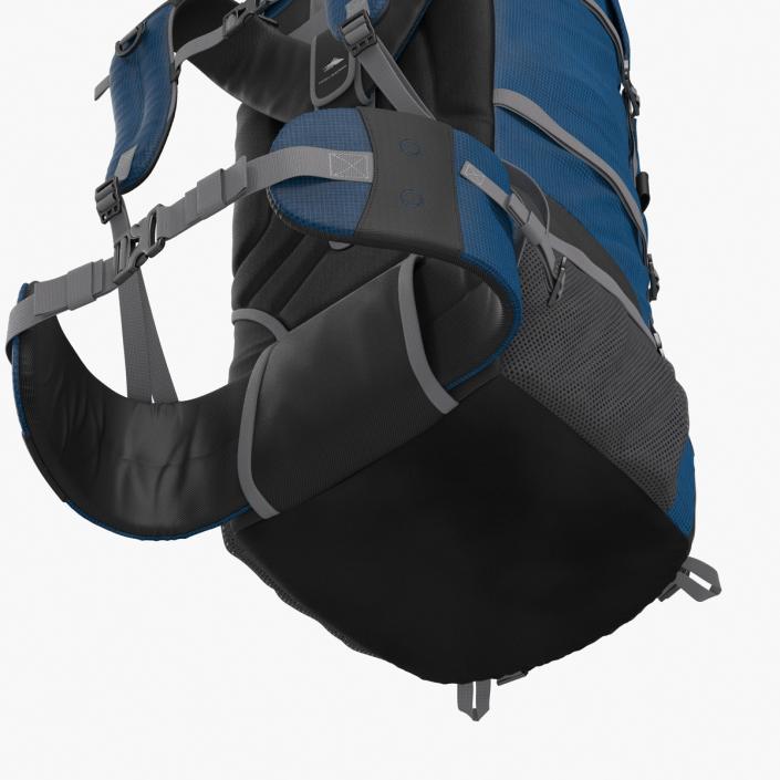 Large Camping Backpack 3D