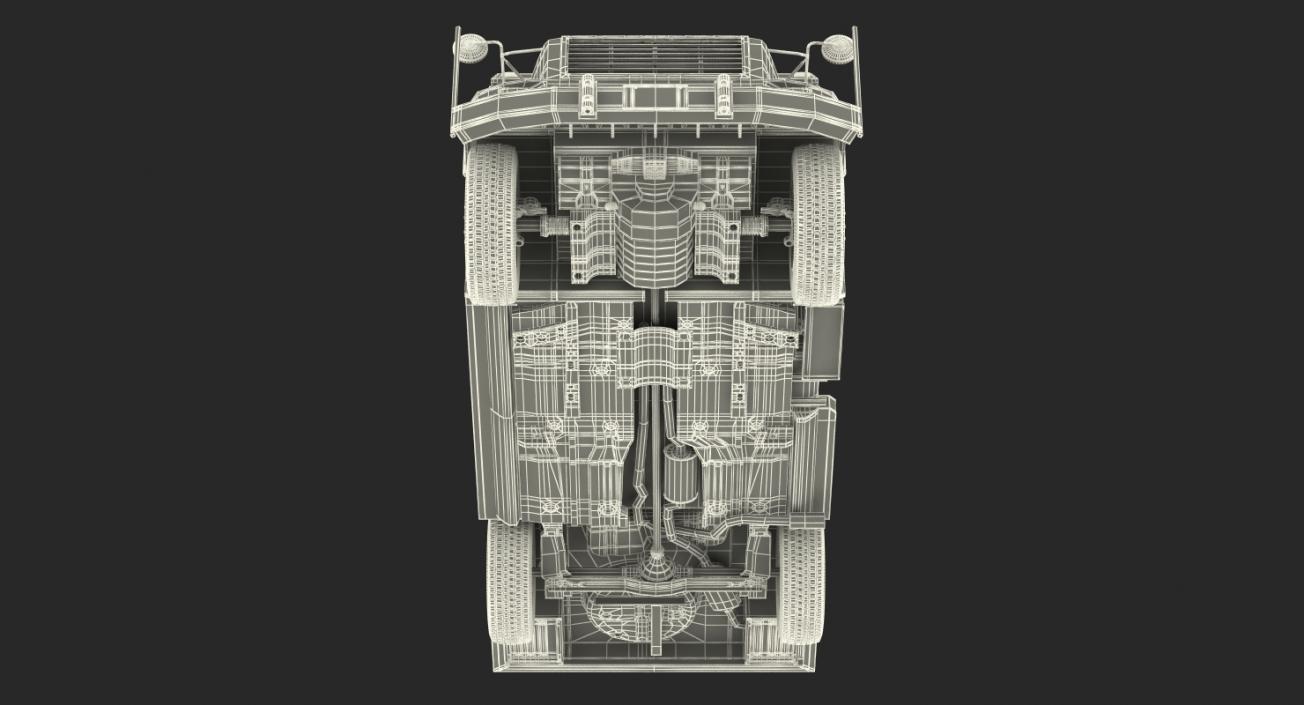 3D Bank Armored Car 2 model